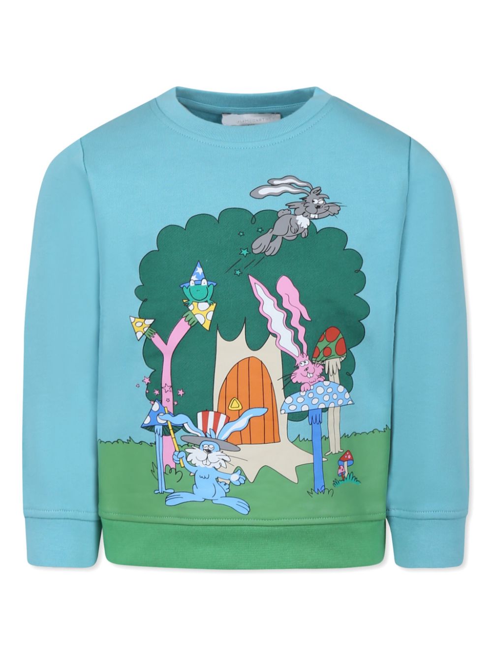 Stella McCartney Kids printed sweatshirt - Blue von Stella McCartney Kids