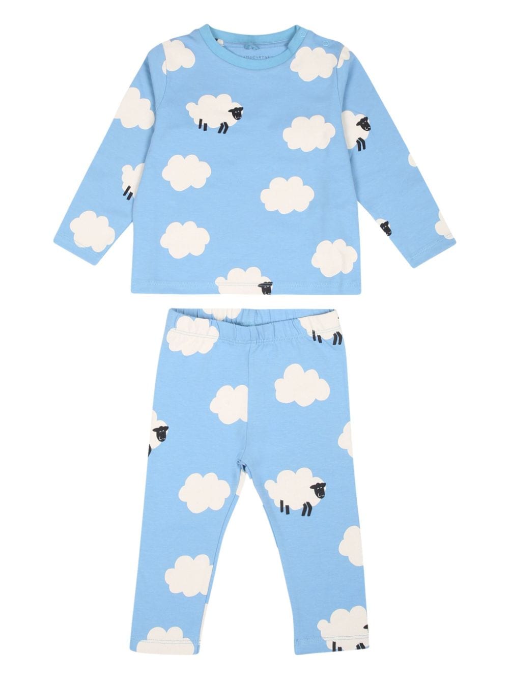 Stella McCartney Kids sheep-print pyjama set - Blue von Stella McCartney Kids