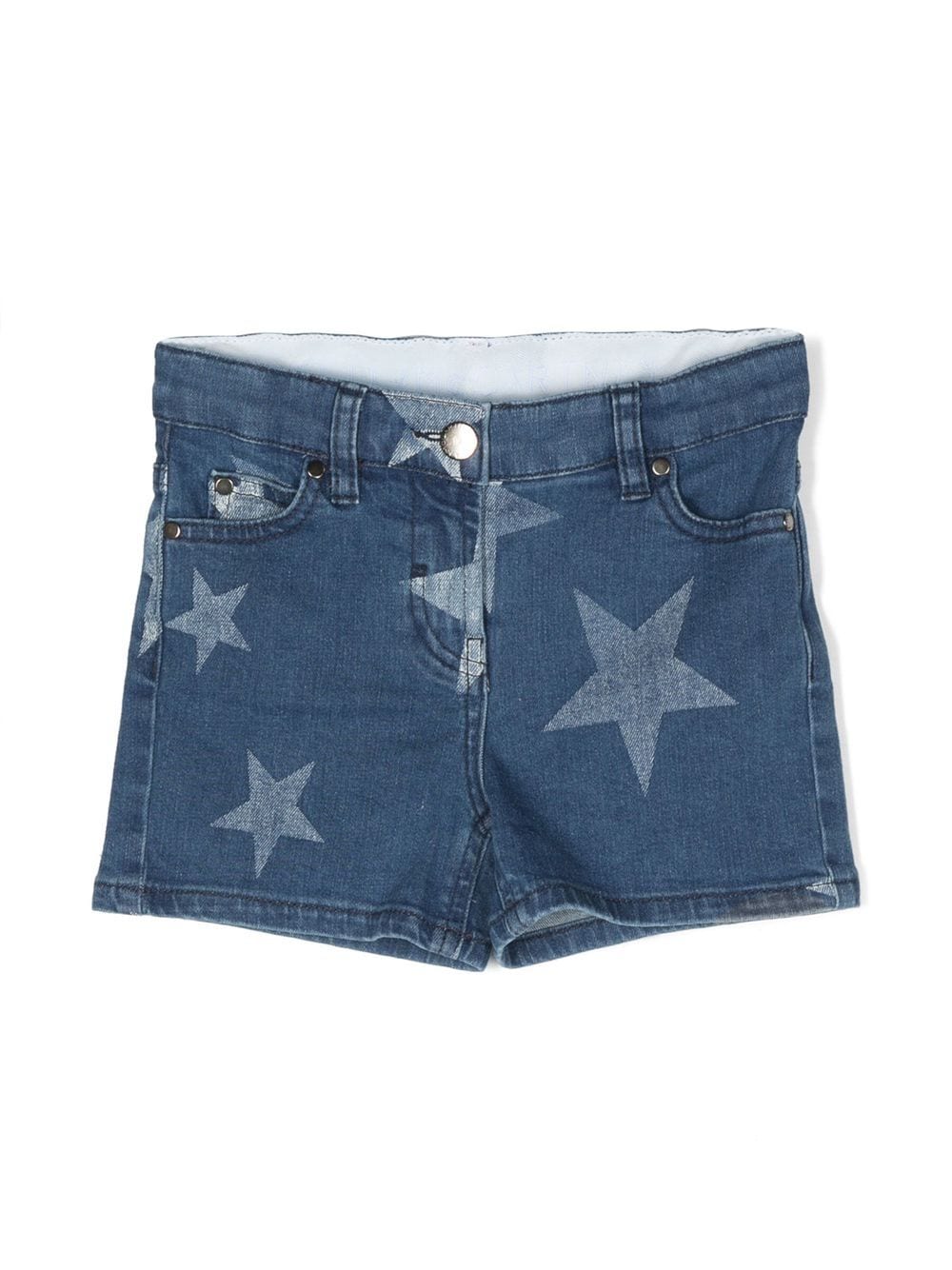 Stella McCartney Kids star-print denim shorts - Blue von Stella McCartney Kids