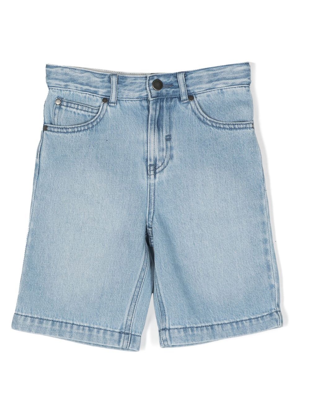 Stella McCartney Kids straight-leg denim shorts - Blue von Stella McCartney Kids