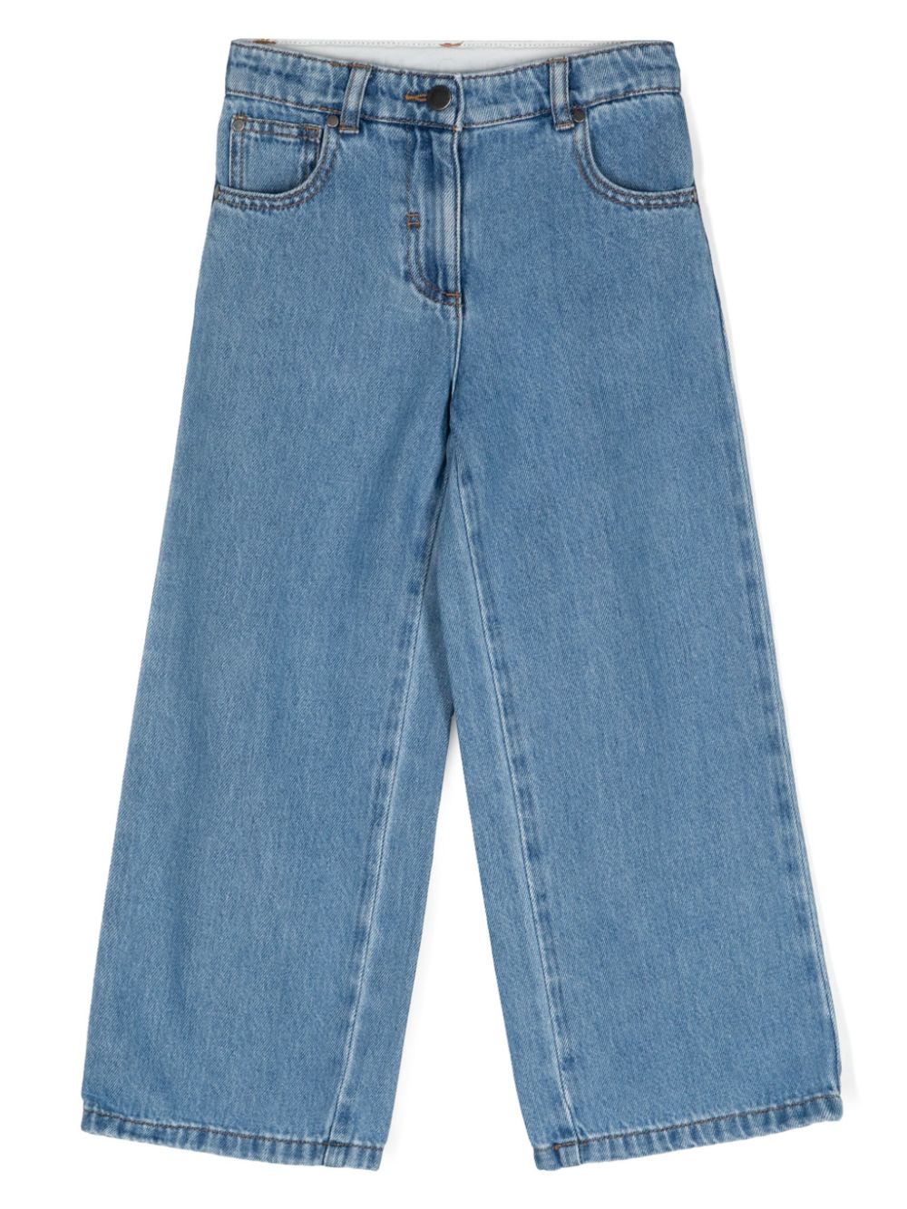 Stella McCartney Kids straight-leg jeans - Blue von Stella McCartney Kids