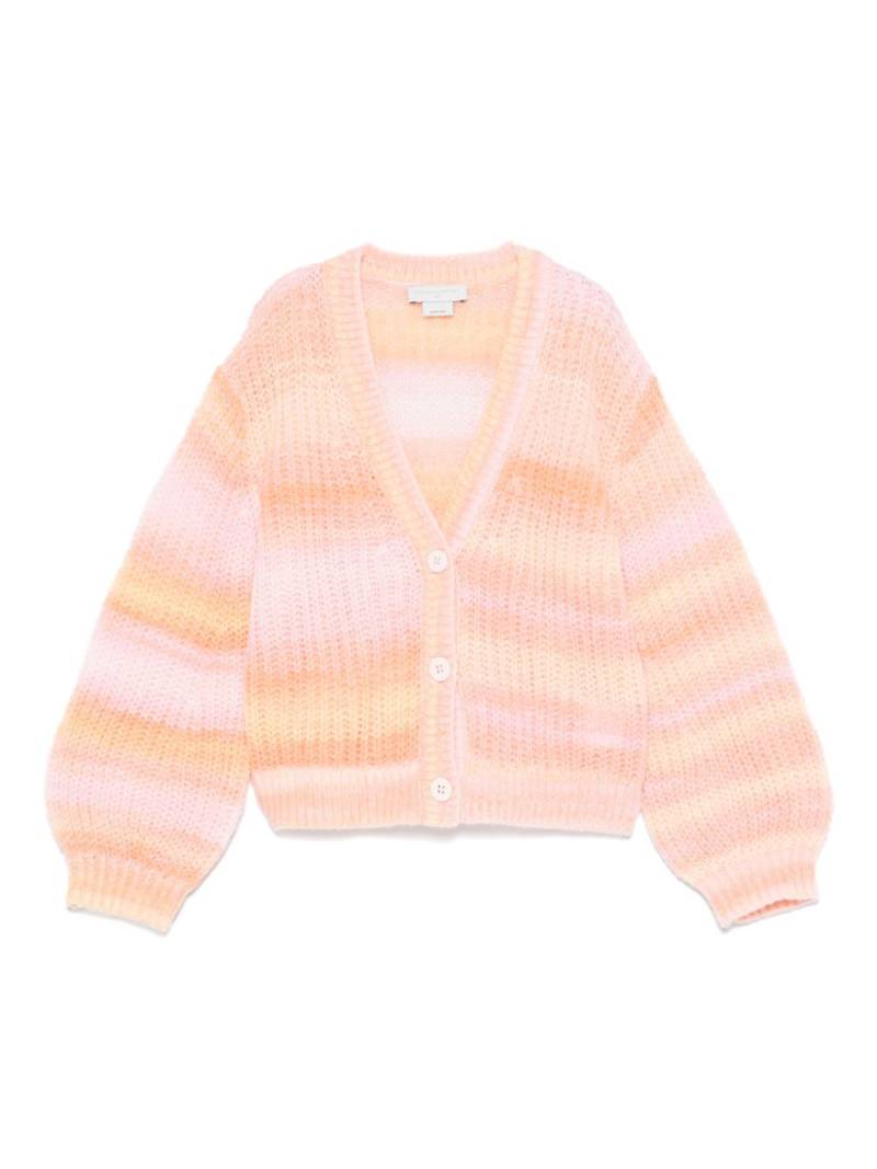 Stella McCartney Kids striped cardigan - Pink von Stella McCartney Kids