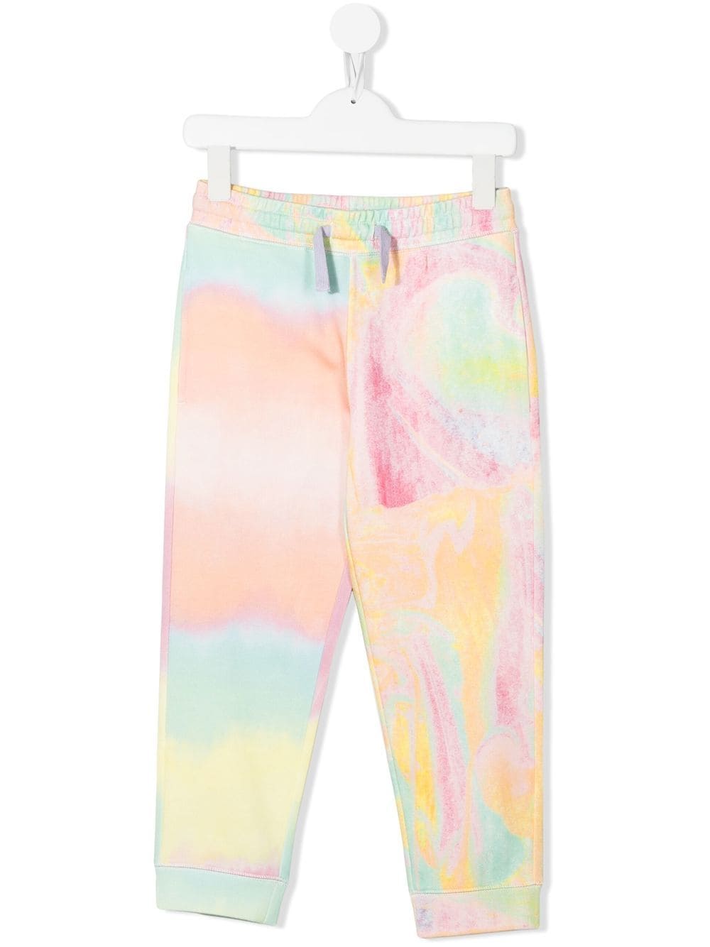 Stella McCartney Kids tie-dye print leggings - Yellow