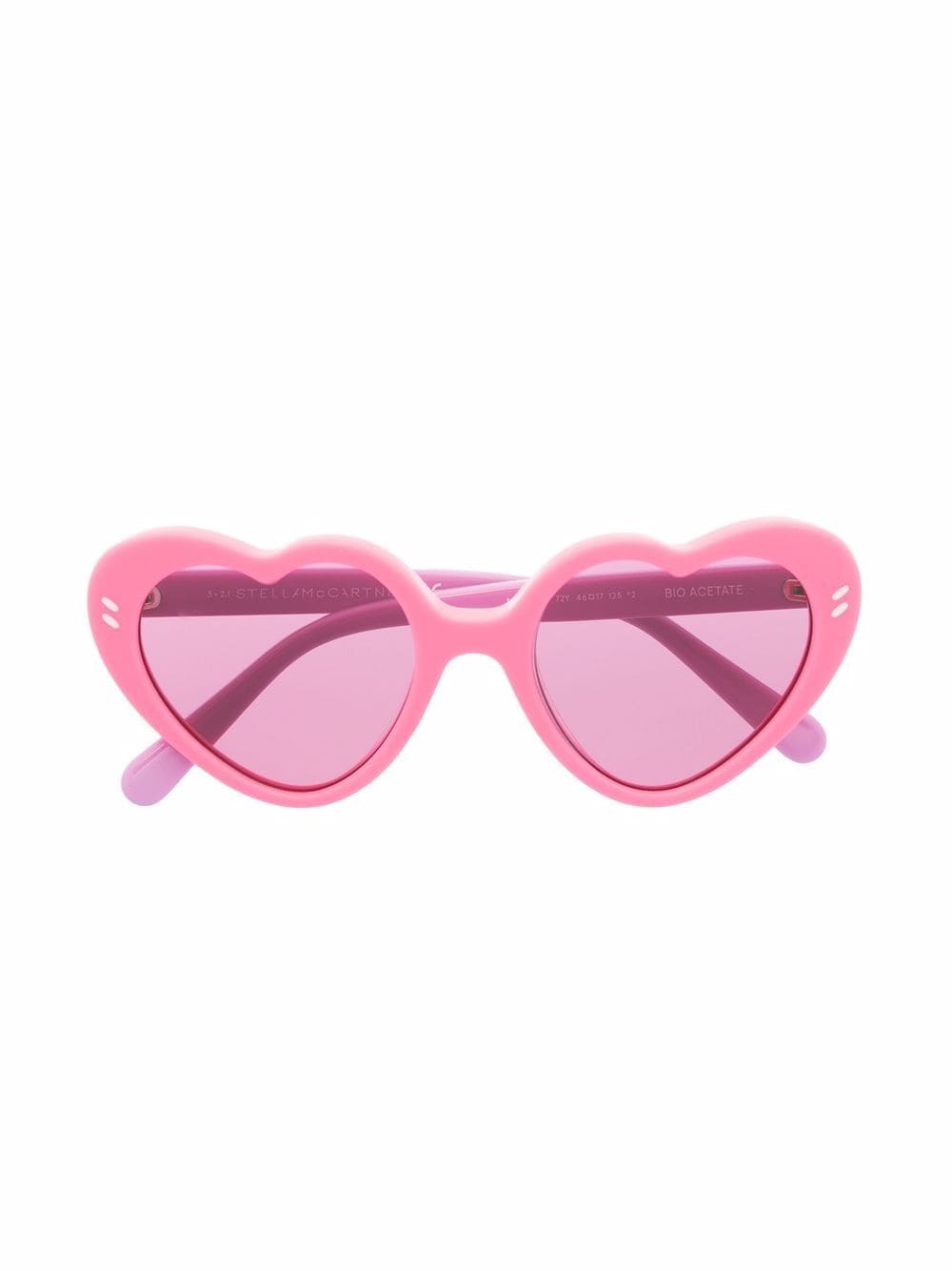 Stella McCartney Kids tinted heart-shape sunglasses - Pink von Stella McCartney Kids