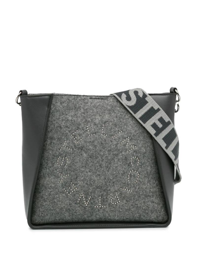 Stella McCartney Pre-Owned 2000-2023 Eco-Felt Logo crossbody bag - Grey von Stella McCartney Pre-Owned