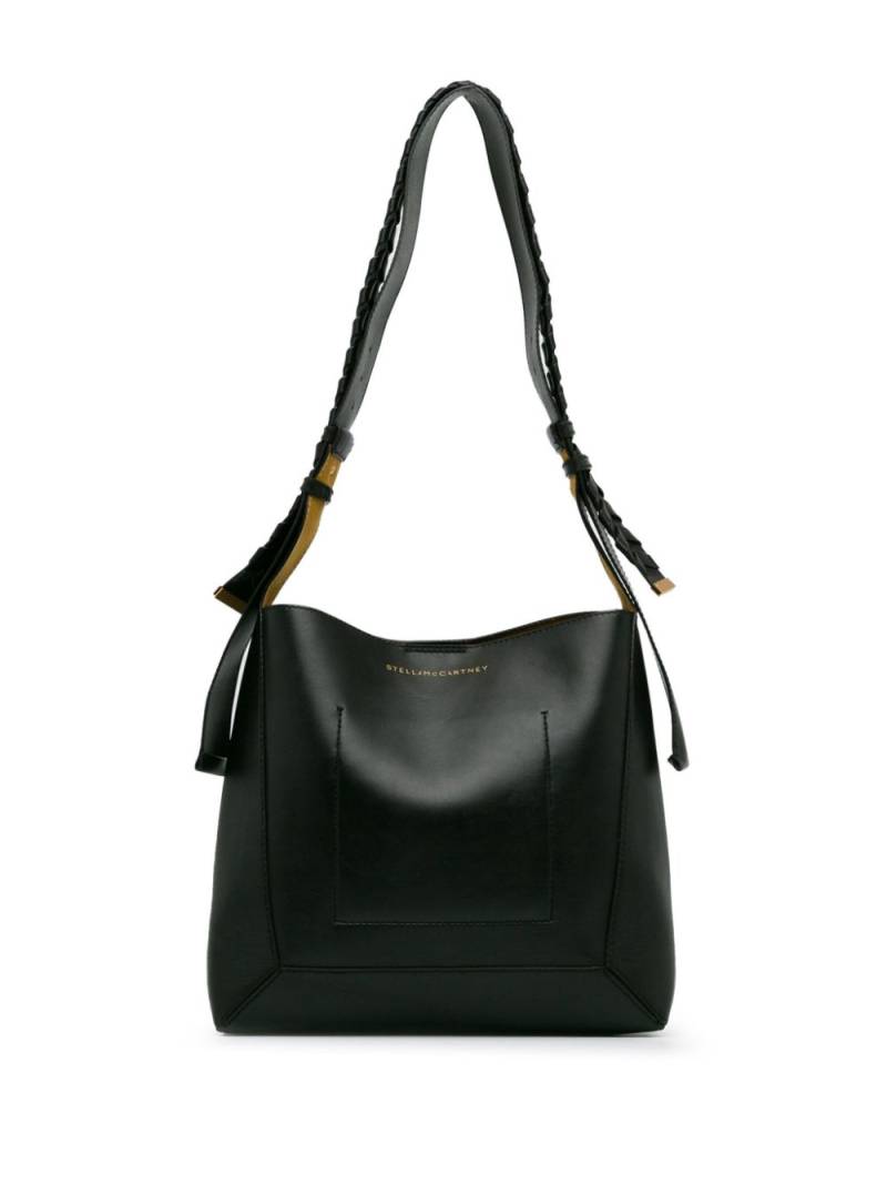 Stella McCartney Pre-Owned 2020-2023 Eco Leather Braided Strap shoulder bag - Black von Stella McCartney Pre-Owned