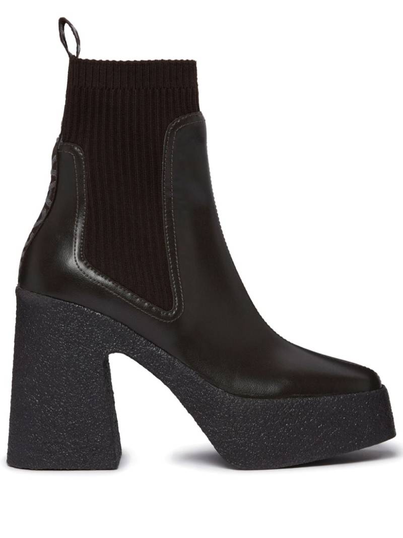 Stella McCartney 115mm Skyla Alter ankle boots - Black von Stella McCartney