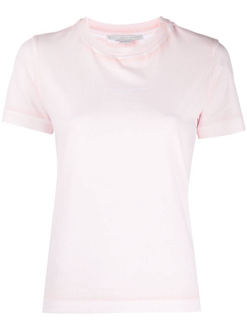 Stella McCartney 2001 logo-print faded T-shirt - Pink von Stella McCartney