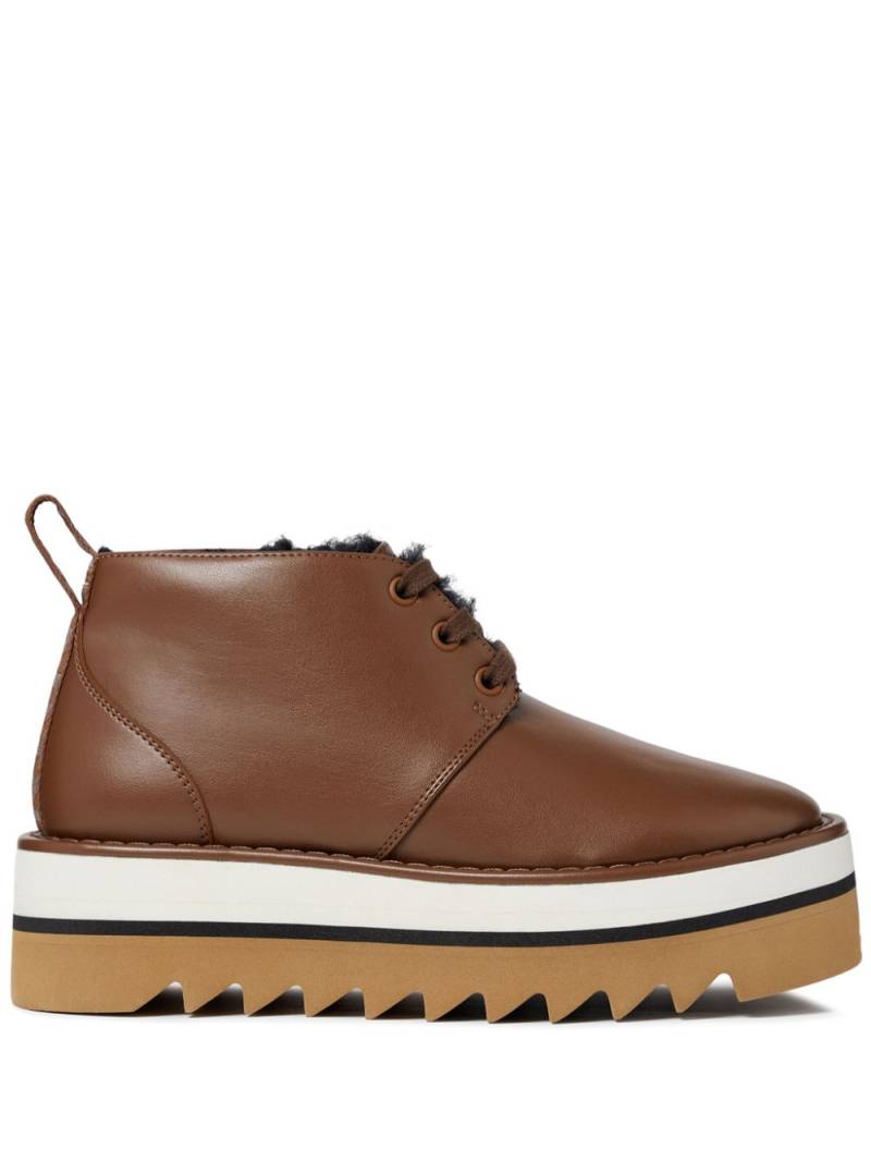 Stella McCartney 50mm Sneak-Elyse desert boots - Brown von Stella McCartney