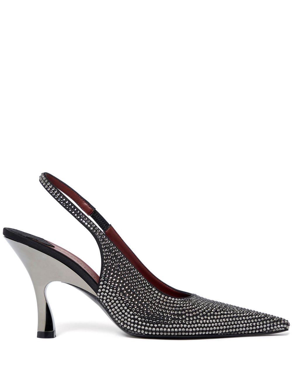 Stella McCartney 90mm Elsa slingback pumps - Black von Stella McCartney