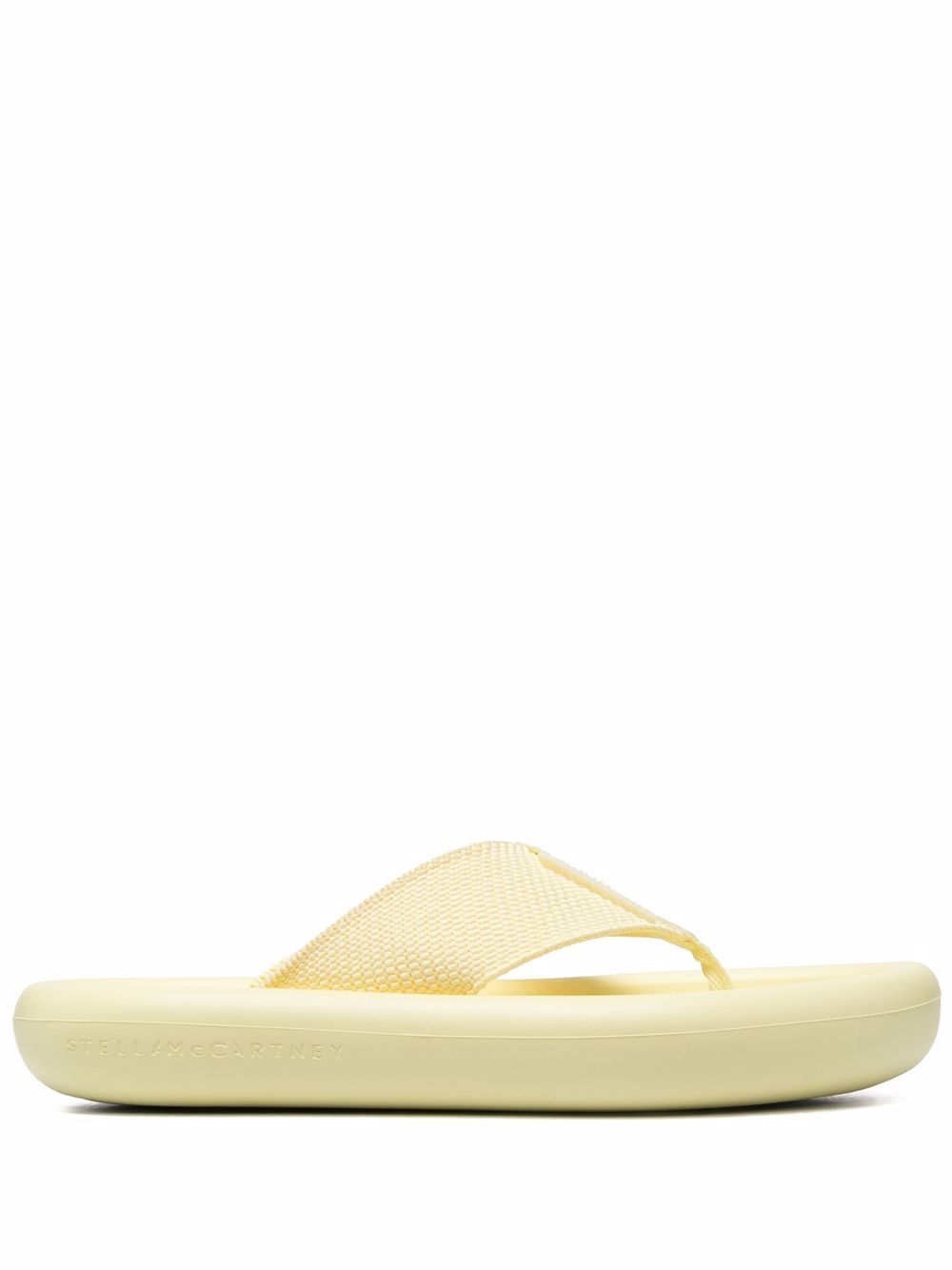 Stella McCartney Air platform flip flops - Yellow von Stella McCartney