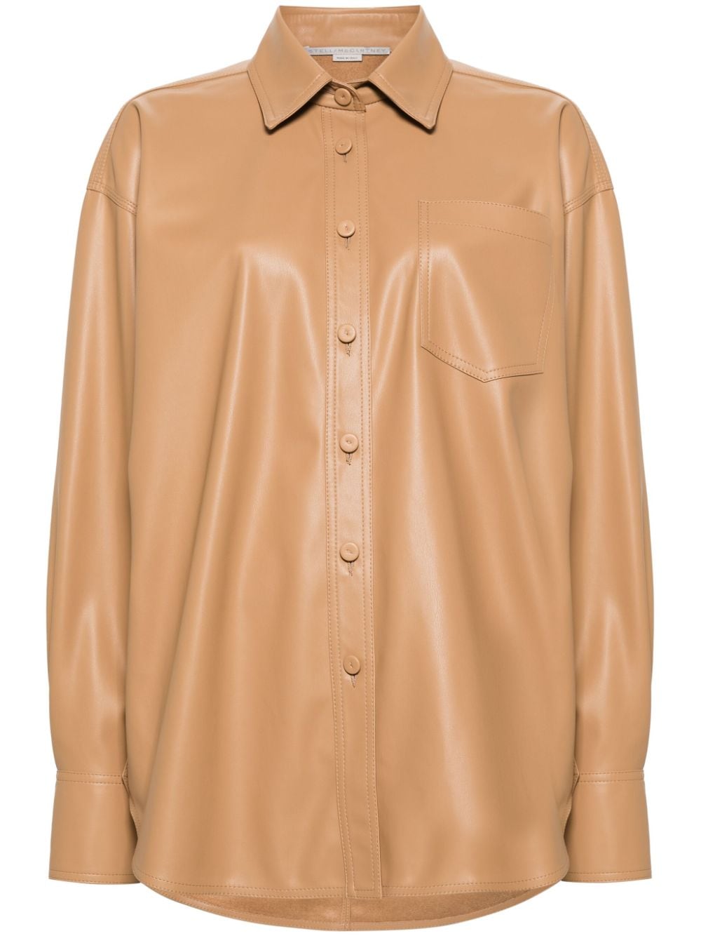 Stella McCartney Alter Mat chest-pocket shirt - Neutrals von Stella McCartney