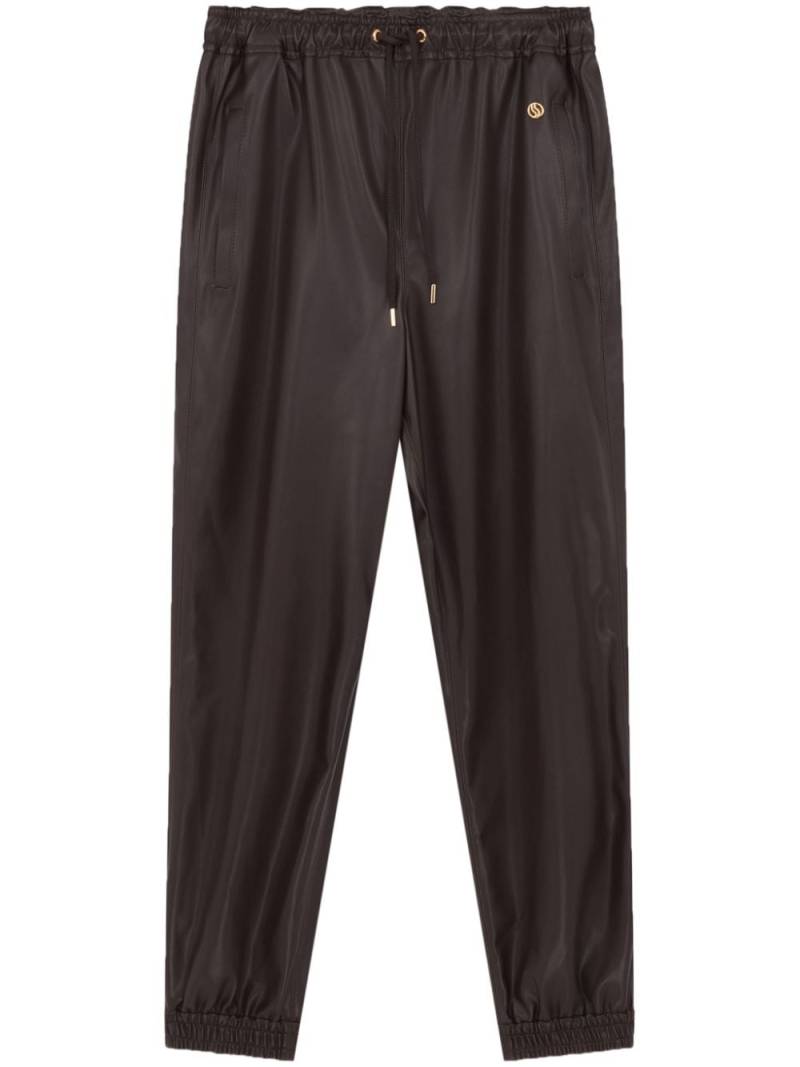 Stella McCartney Altermat high-rise joggers - Brown von Stella McCartney