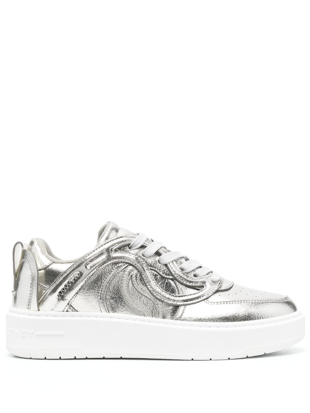 Stella McCartney Cupsole low-top sneakers - Silver von Stella McCartney