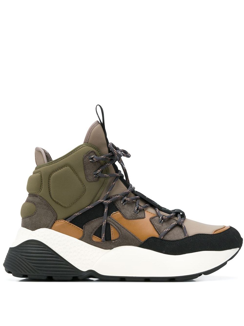 Stella McCartney Eclypse hi-top sneakers - Neutrals von Stella McCartney