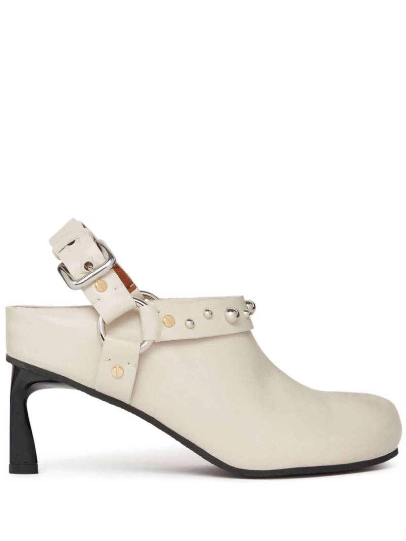 Stella McCartney Elyse heeled clogs - Neutrals von Stella McCartney