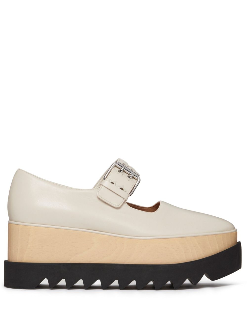 Stella McCartney Elyse star-studded platform shoes - Neutrals von Stella McCartney