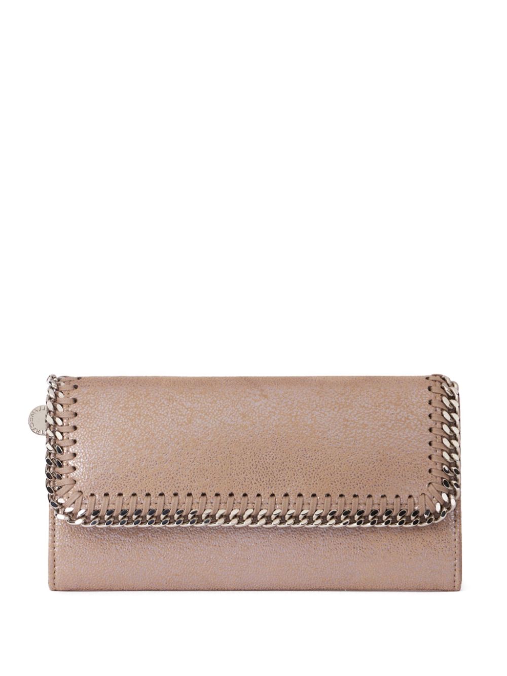 Stella McCartney Falabella Flap continental wallet - Pink von Stella McCartney