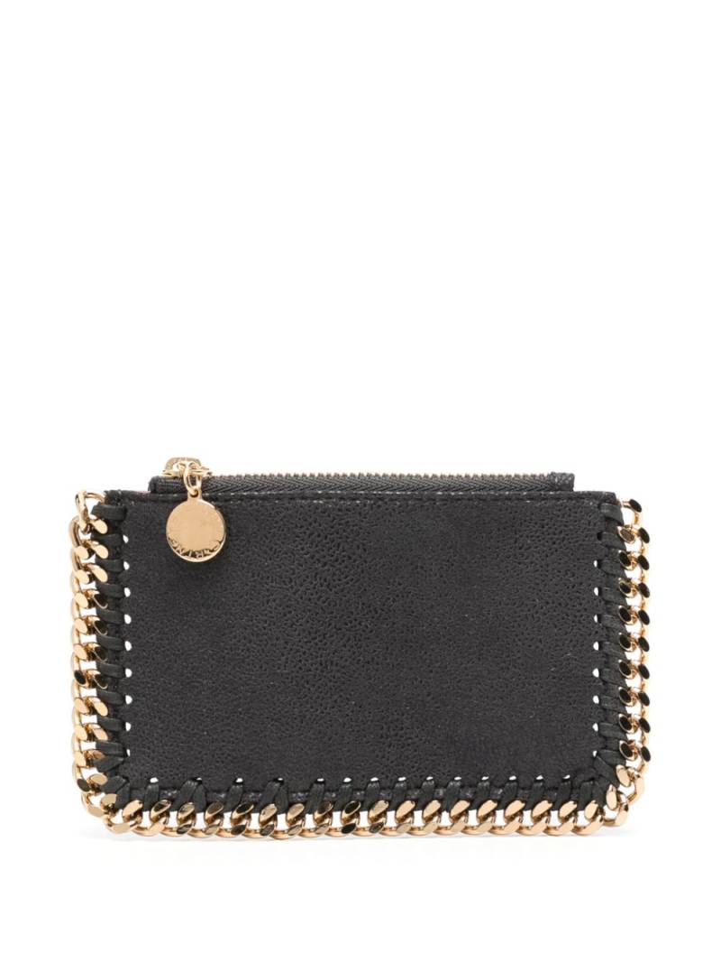 Stella McCartney Falabella chain-trim wallet - Black von Stella McCartney