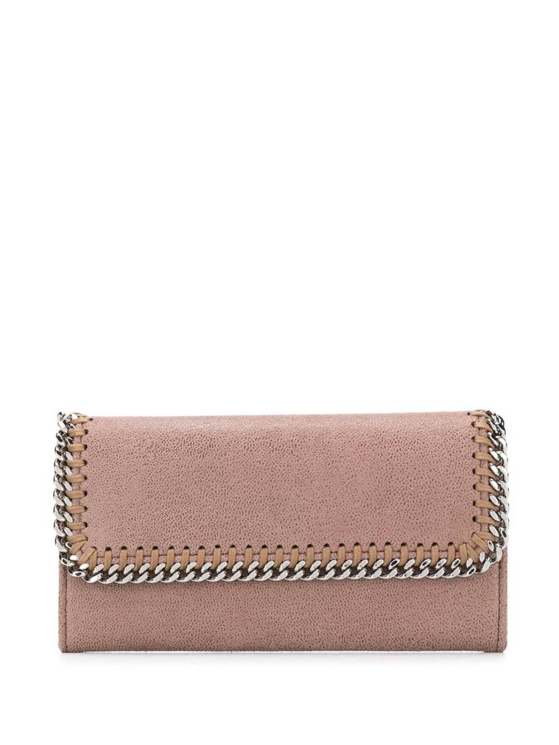 Stella McCartney Falabella continental wallet - Brown von Stella McCartney