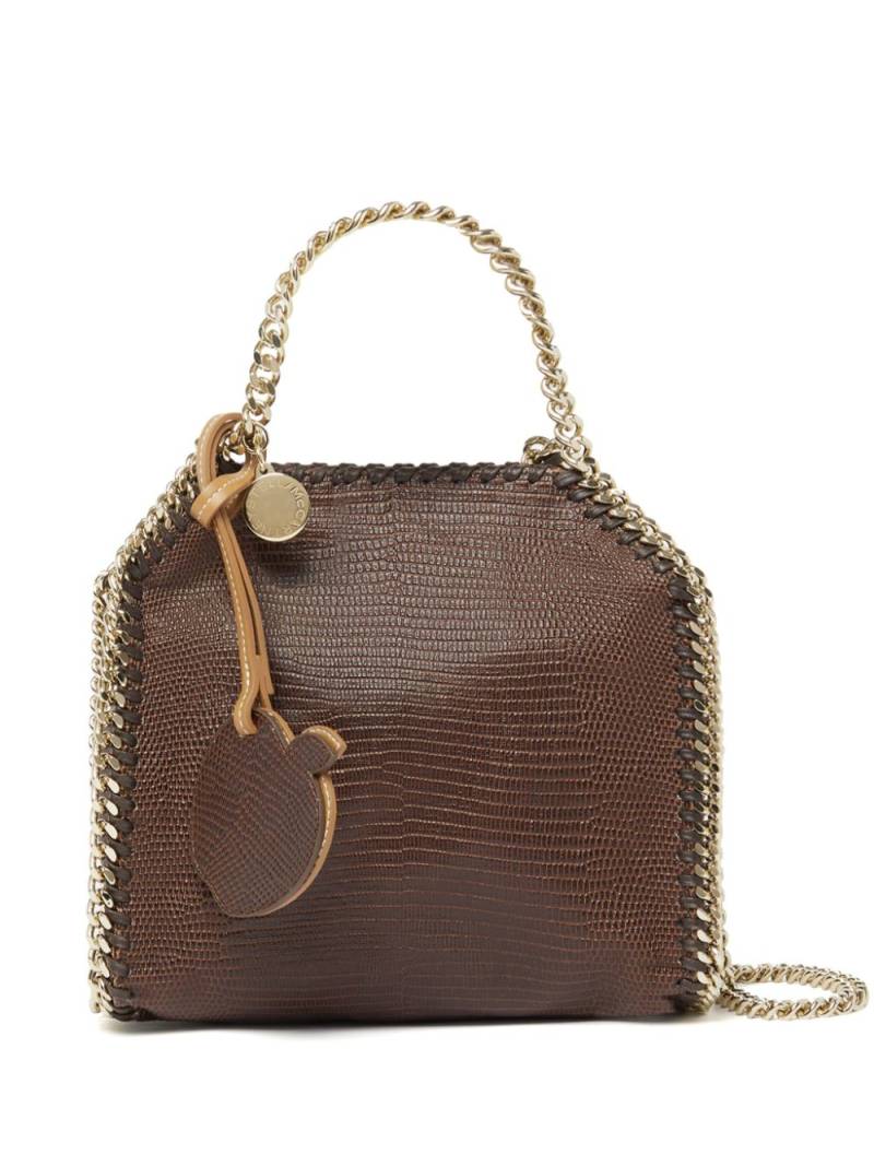 Stella McCartney Falabella faux-leather tote bag - Brown von Stella McCartney