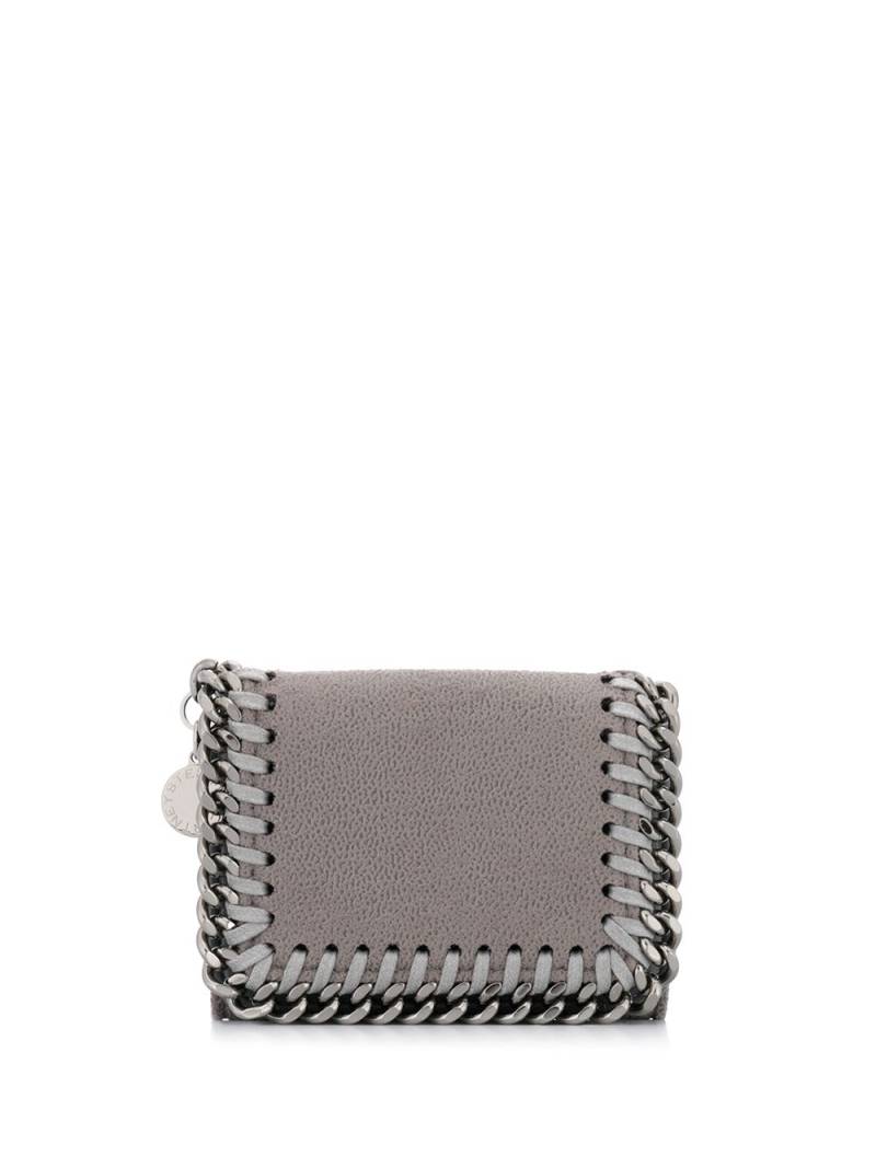 Stella McCartney Falabella tri-fold wallet - Grey von Stella McCartney