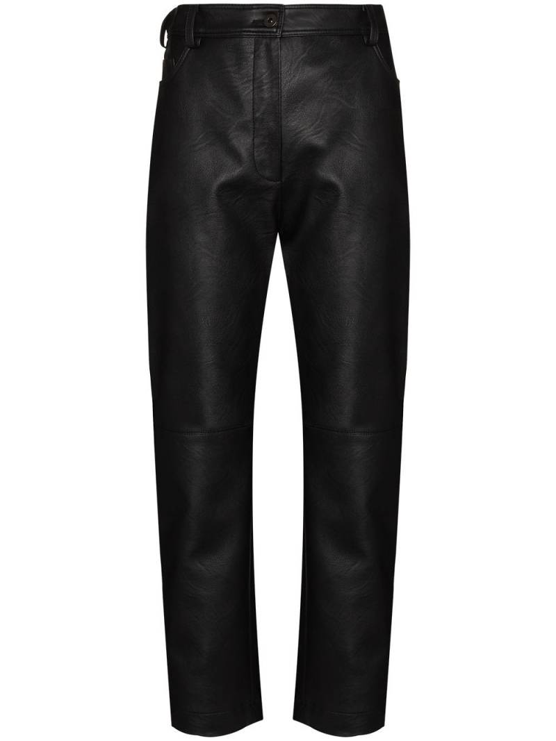 Stella McCartney Hailey cropped trousers - Black von Stella McCartney