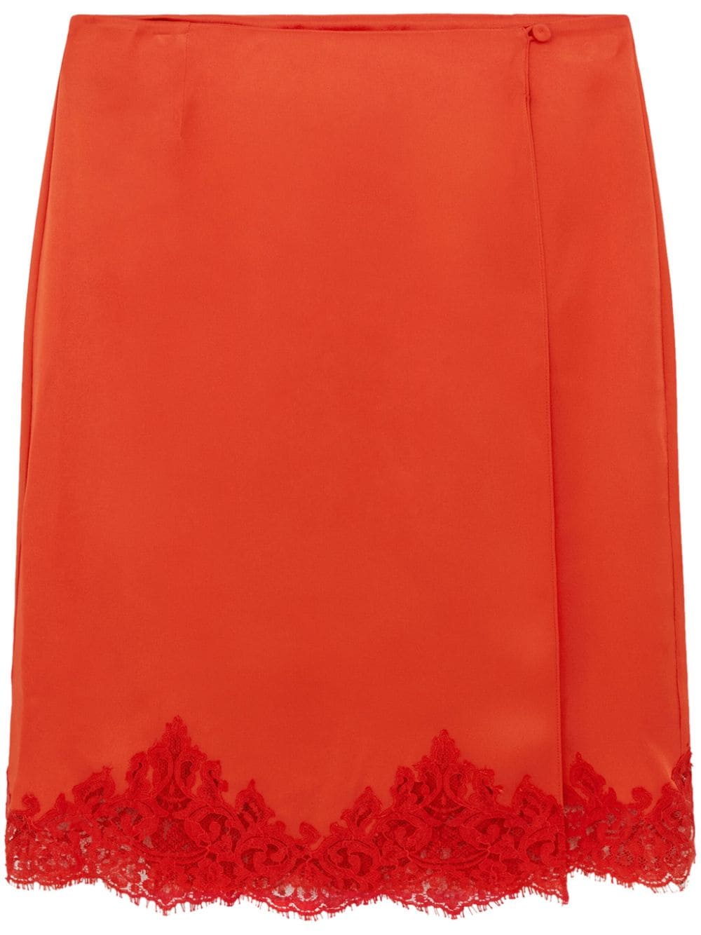 Stella McCartney Iconic Lace midi-skirt - Orange von Stella McCartney