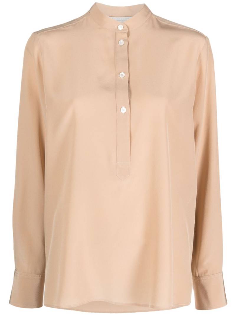 Stella McCartney Iconic silk shirt - Neutrals von Stella McCartney