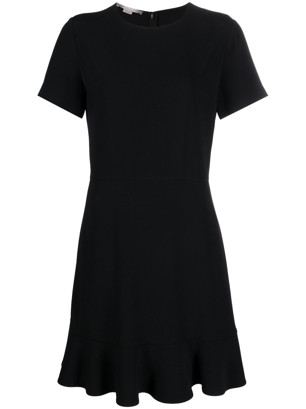 Stella McCartney Iconics stretch-cady minidress - Black von Stella McCartney