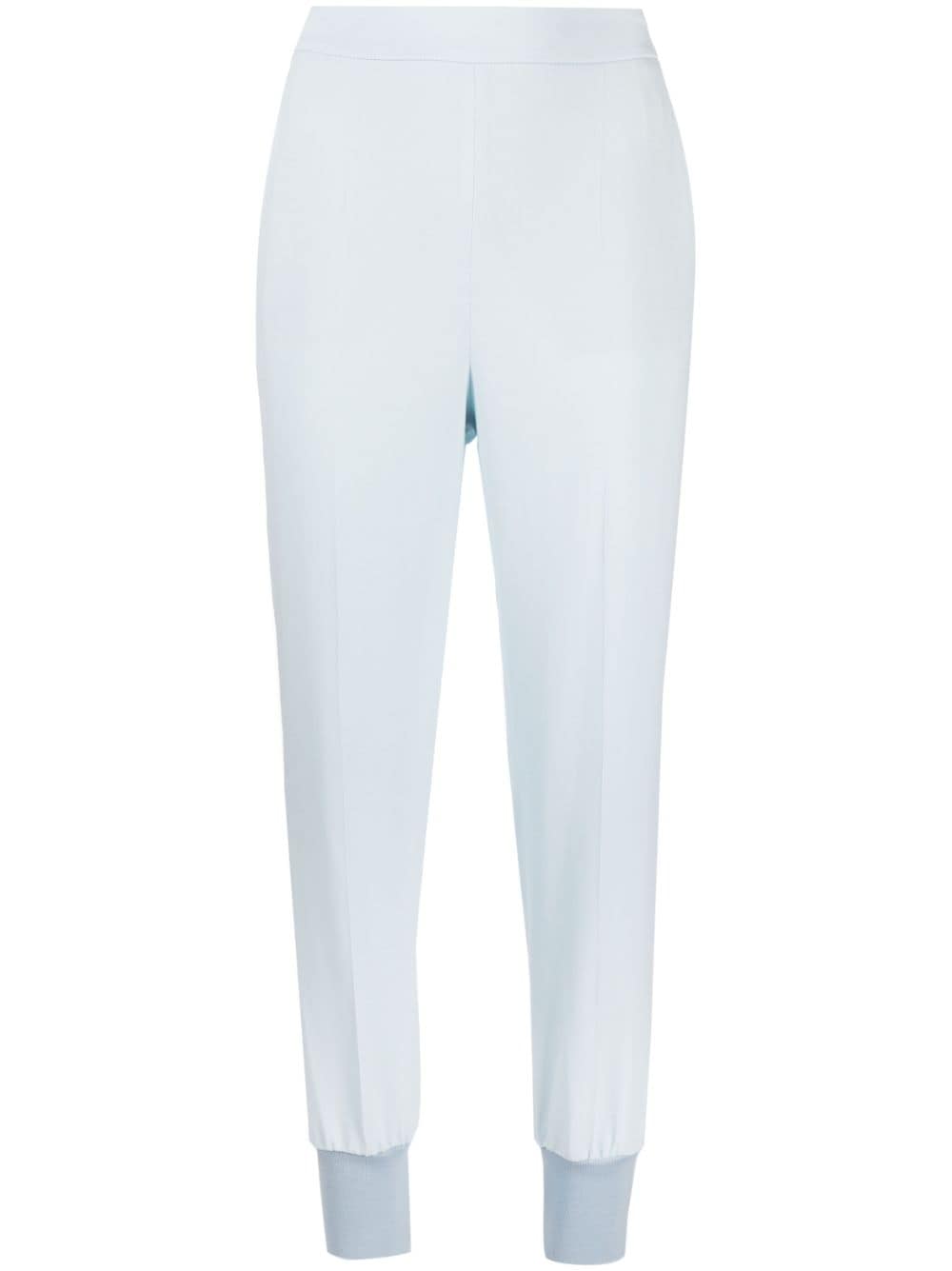 Stella McCartney Julia stretch-crepe track pants - Blue von Stella McCartney