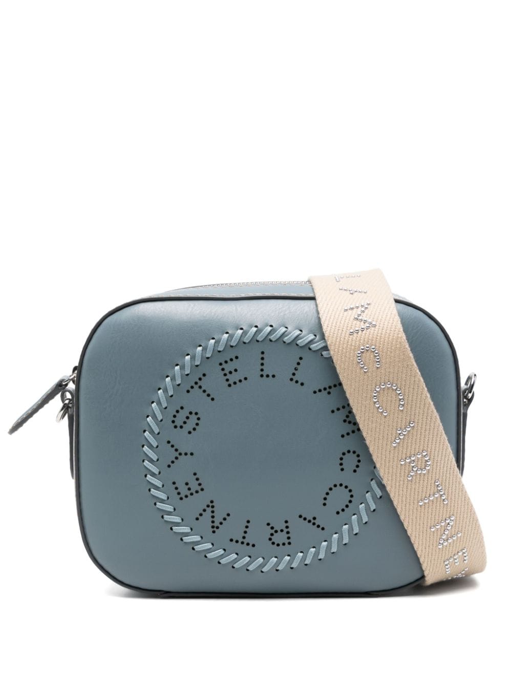 Stella McCartney Logo Camera shoulder bag - Blue von Stella McCartney