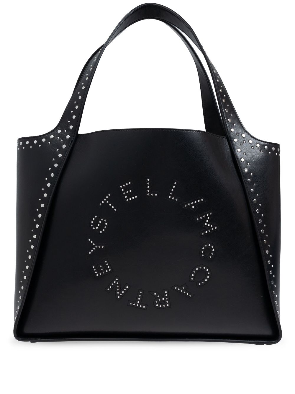 Stella McCartney Logo tote bag - Black von Stella McCartney