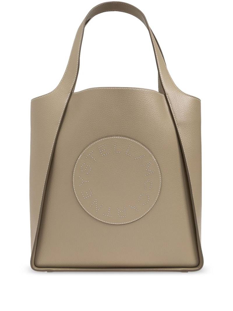 Stella McCartney Logo tote bag - Neutrals von Stella McCartney