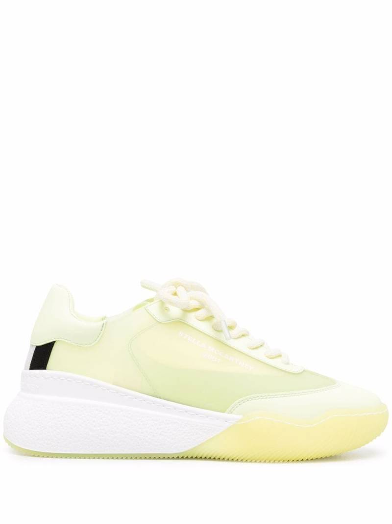 Stella McCartney Loop low-top sneakers - Yellow von Stella McCartney