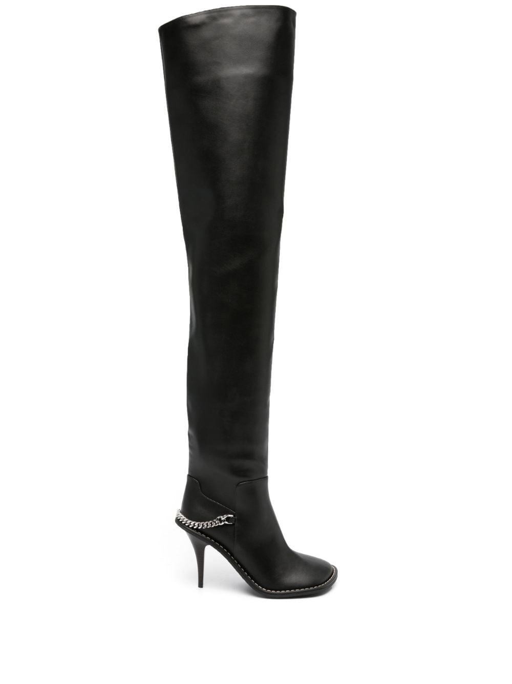 Stella McCartney Ryder 95mm thigh-high boots - Black von Stella McCartney