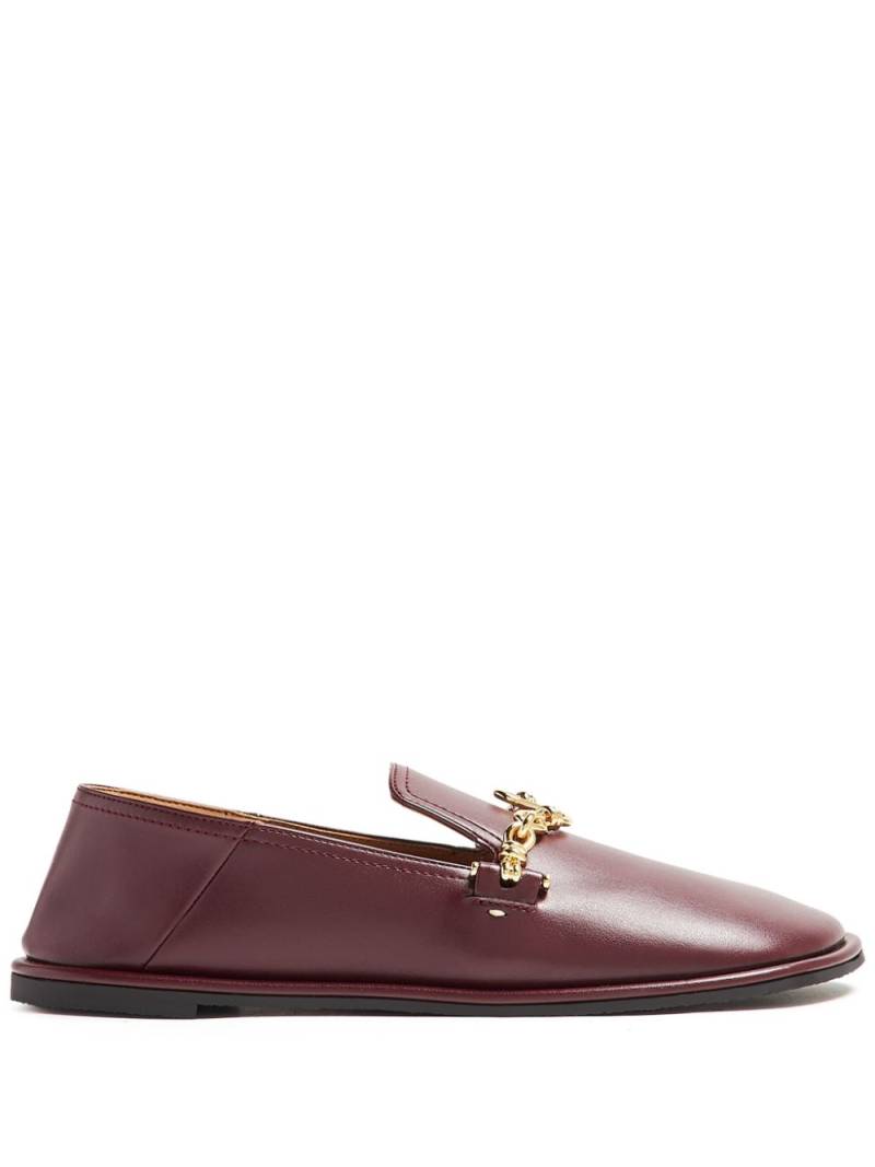 Stella McCartney Ryder Collapsable loafers - Red von Stella McCartney