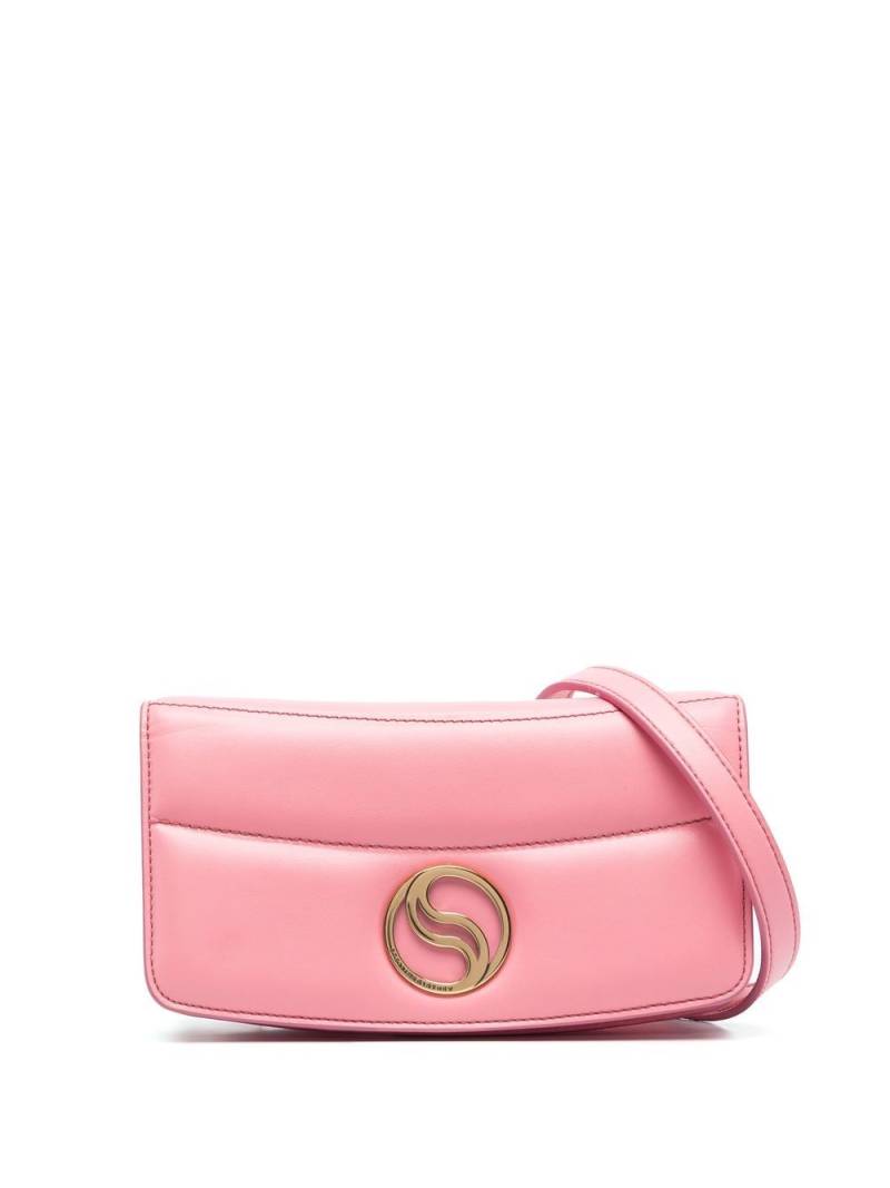 Stella McCartney S-Wave padded shoulder bag - Pink von Stella McCartney