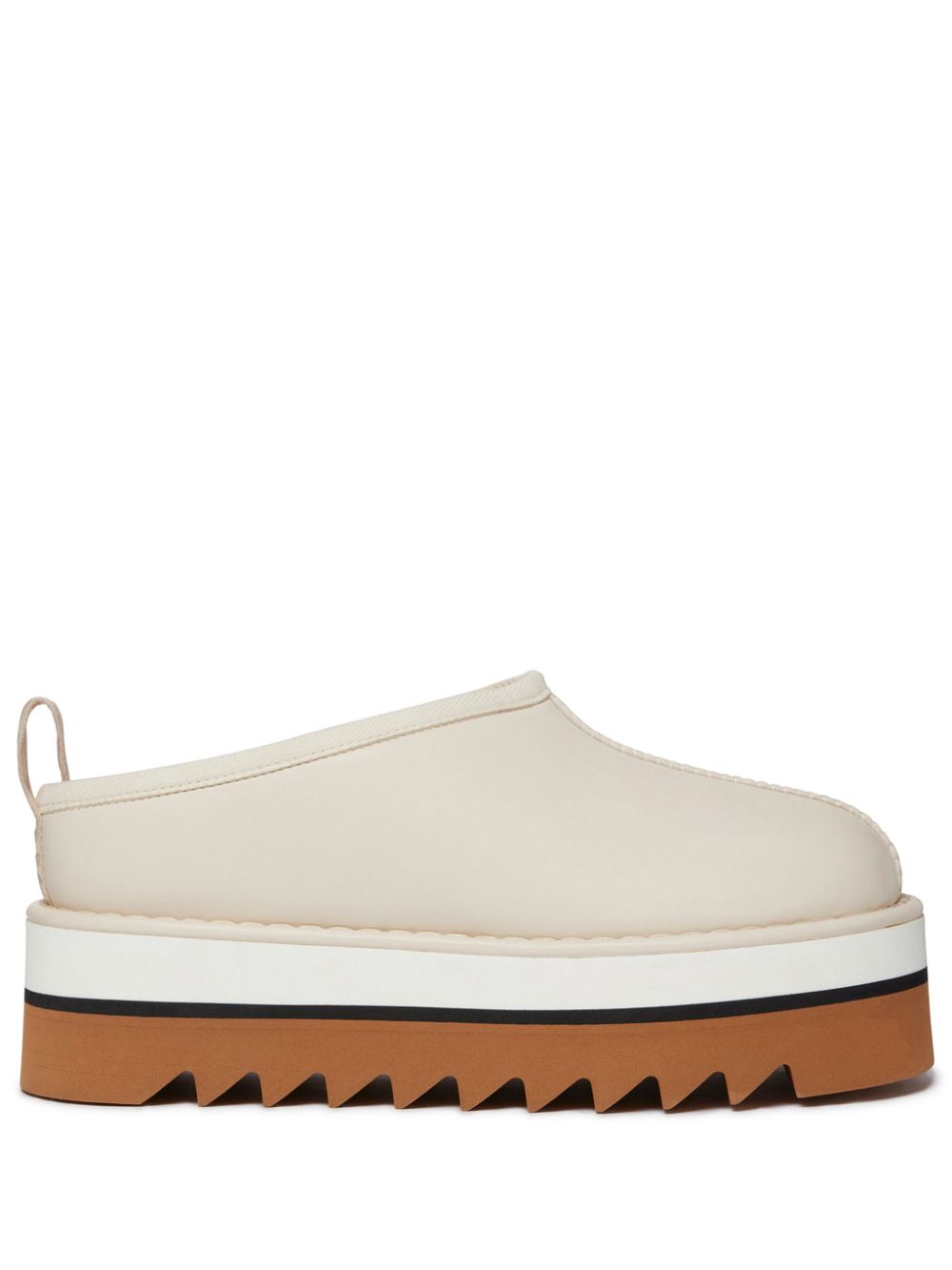 Stella McCartney Sneak-Elyse platform mules - Neutrals von Stella McCartney