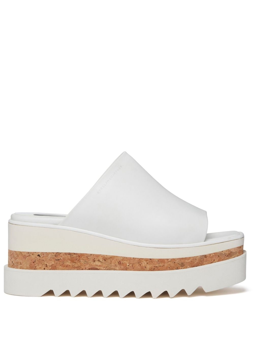 Stella McCartney Sneak-Elyse platform sandals - White von Stella McCartney