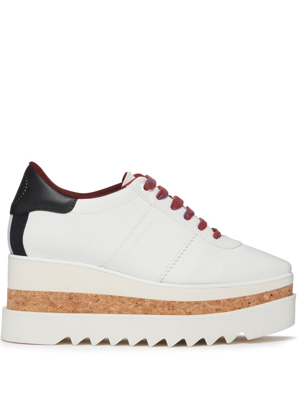 Stella McCartney Sneak-Elyse platform sneakers - White von Stella McCartney