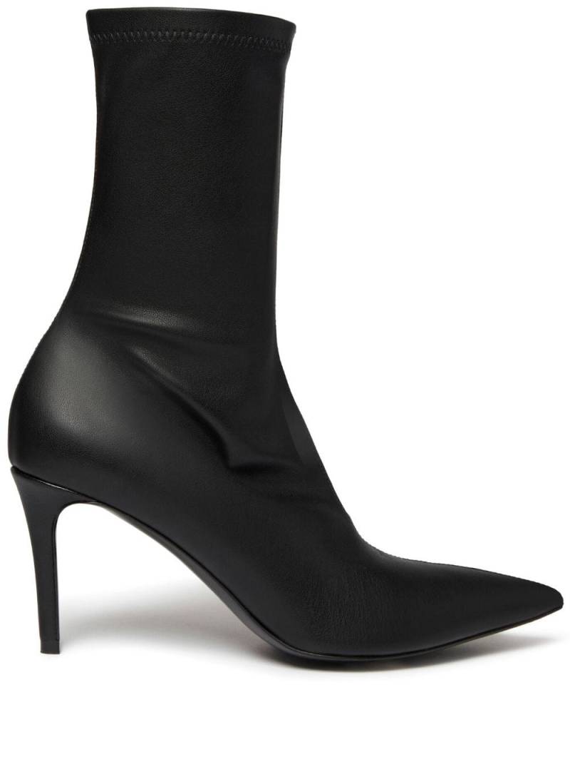 Stella McCartney Stella Iconic 100mm ankle boots - Black von Stella McCartney