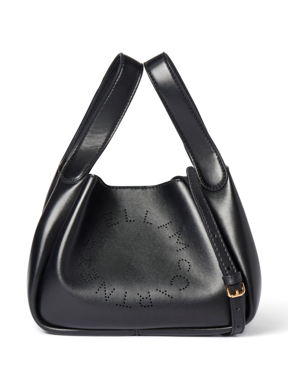 Stella McCartney Stella Logo faux-leather tote bag - Black von Stella McCartney