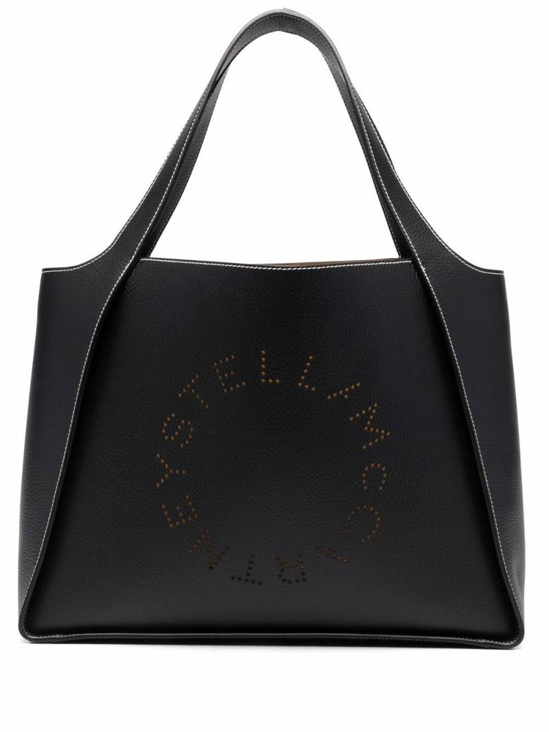 Stella McCartney Stella Logo tote bag - Black von Stella McCartney