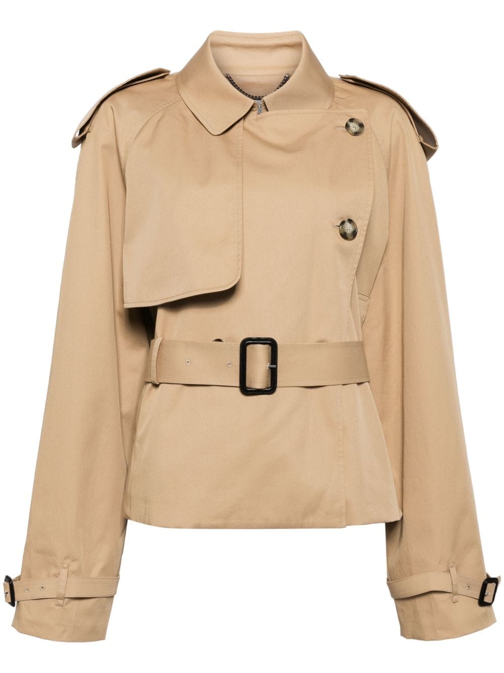 Stella McCartney button-up military jacket - Brown von Stella McCartney