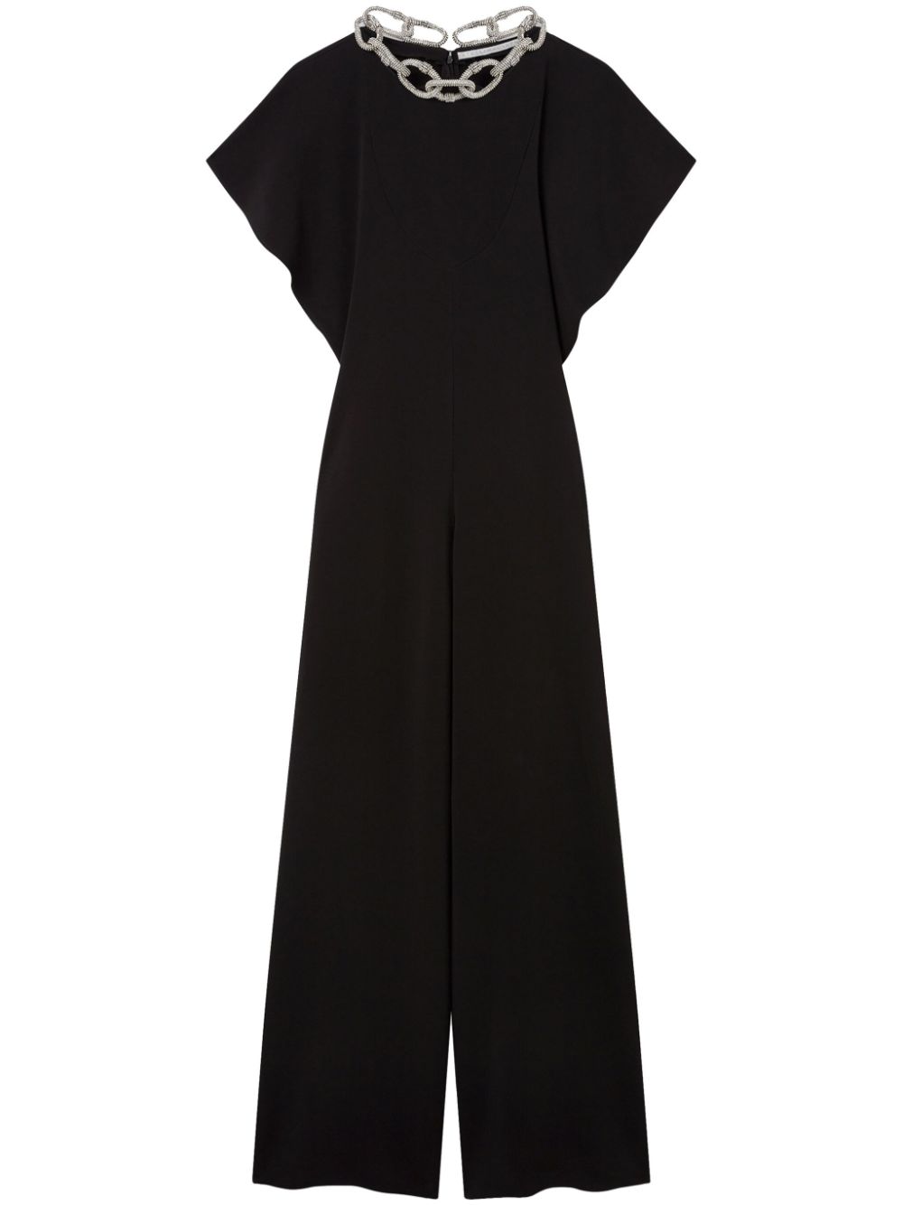 Stella McCartney chain-embellished jumpsuit - Black von Stella McCartney