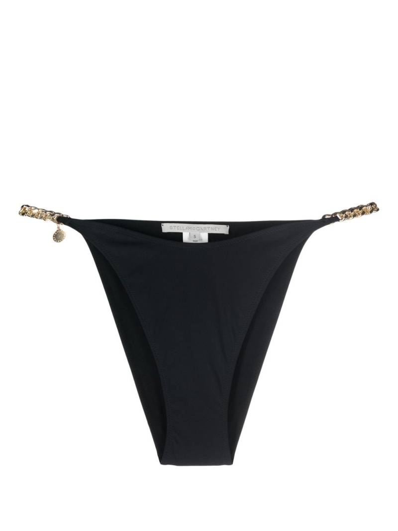 Stella McCartney chain link-detail bikini bottoms - Black von Stella McCartney