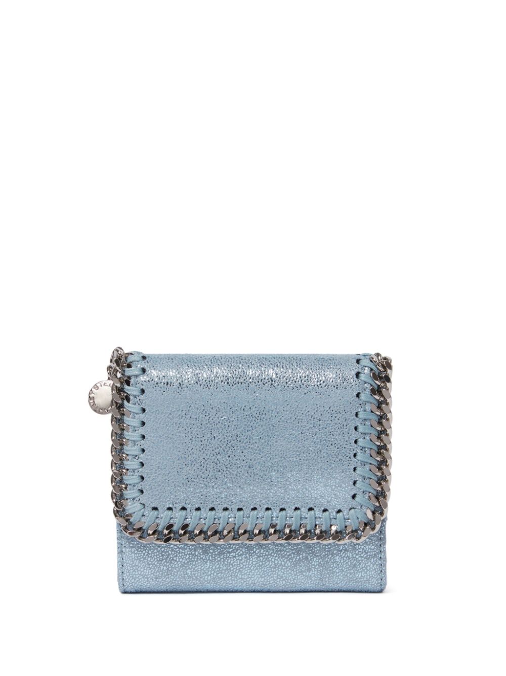 Stella McCartney chain-trim wallet - Blue von Stella McCartney