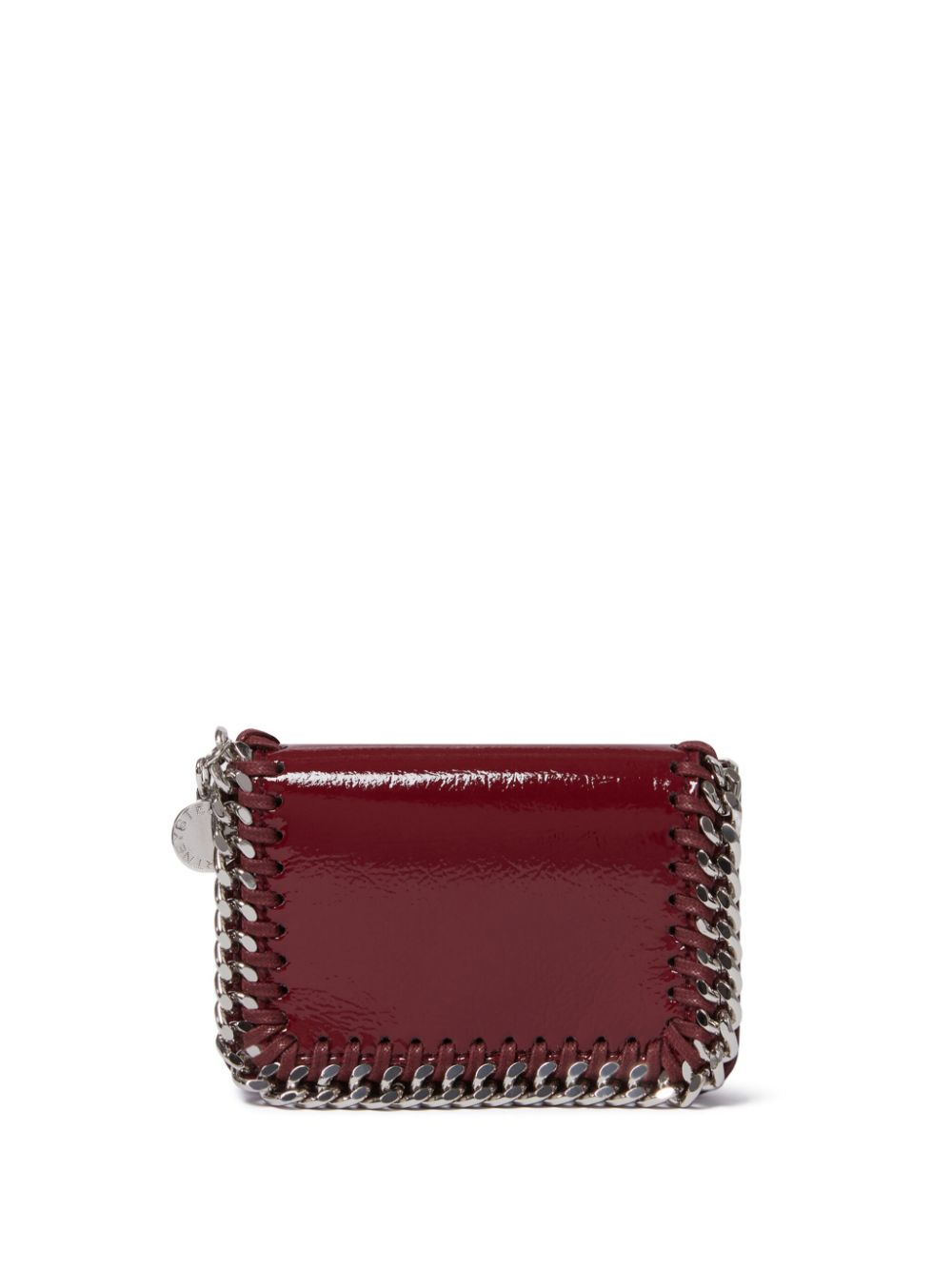 Stella McCartney chain-trim wallet - Red von Stella McCartney