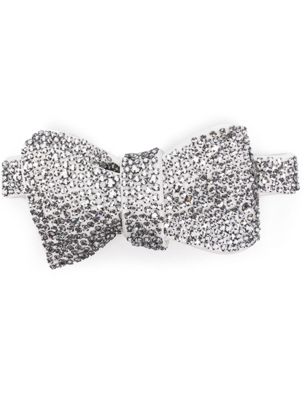 Stella McCartney crystal-embellished bow tie - White von Stella McCartney